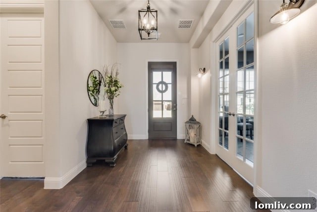 Stylish and meticulously decorated living space inside the Northlake luxury home.