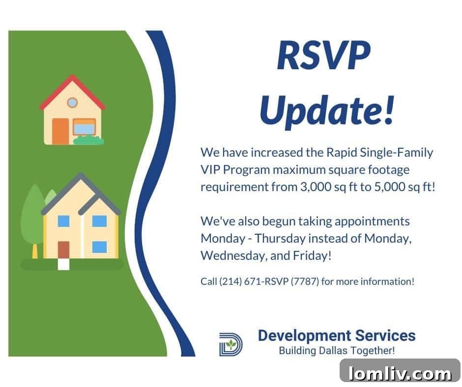 Dallas Residential Fast Track Permit Program benefits