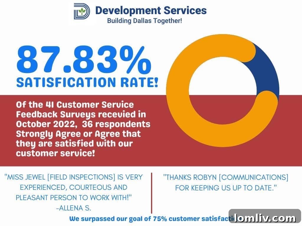 Dallas Development Services Department permit backlog resolution