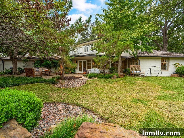 Young sapling trees in the undeveloped Ridglea North neighborhood, 1942