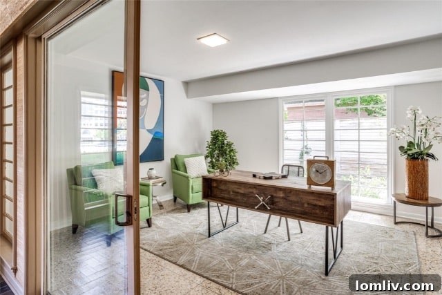 Architectural Features of a Mid-Century Home