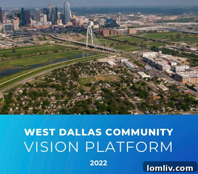 Community members collaborating on the West Dallas Vision Plan