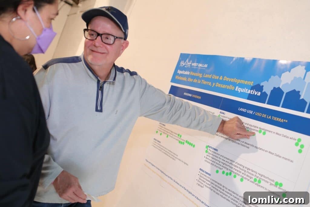 West Dallas community event, fostering local engagement