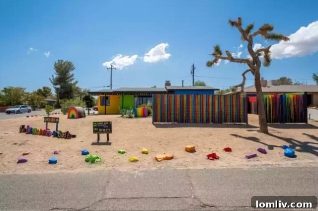 Rainbow House The Undisputed Fun Capital 3 Inside The Rainbow House in Joshua Tree
