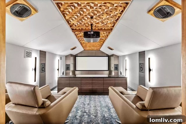 Highland Park Contemporary: An Architecture of Enduring Delight 12 Dedicated home gym with ample space and natural light