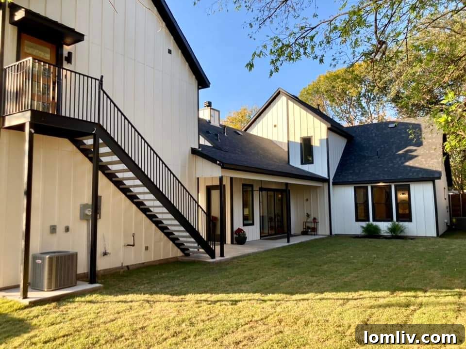 Framing progress on the new home at 1300 Francis Street, Carrollton, showing the early structural development
