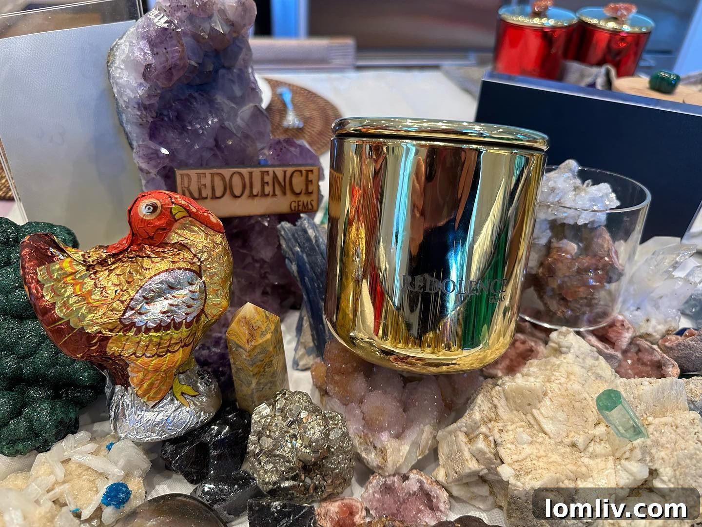 Redolence-gems candles at Stanley Korshak Dallas