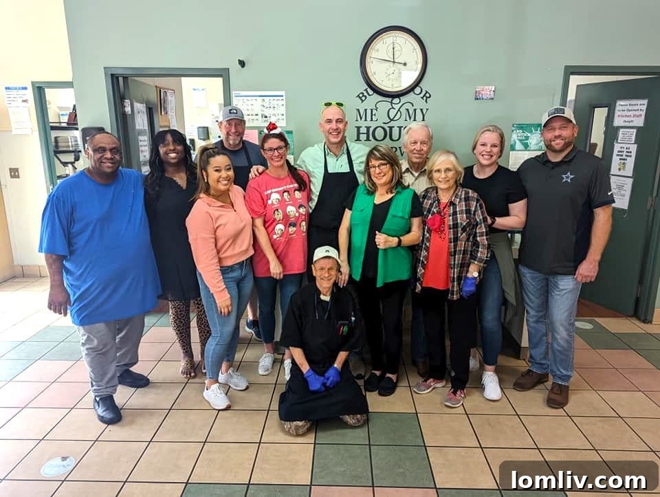 Dallas Real Estate Professionals and Center For Hope Staff - Community Service