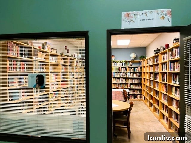 Common area at Center of Hope