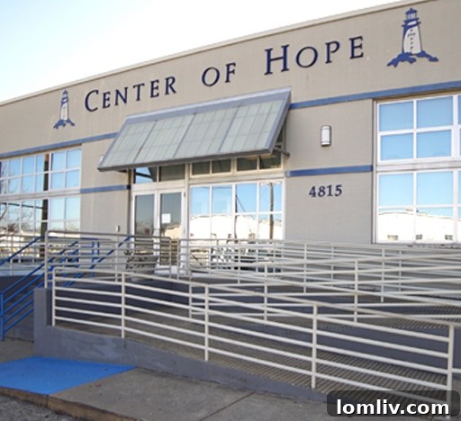 Center of Hope Women and Children’s Shelter in Dallas, TX