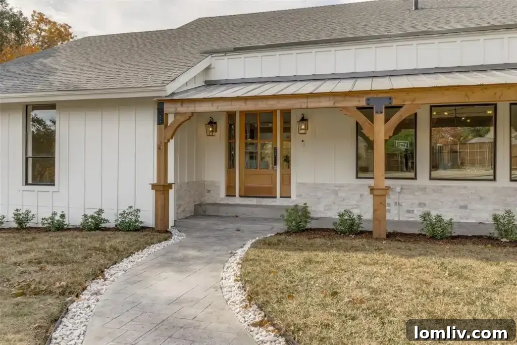 Lake Highlands Reinvented 3 Exquisite Exterior of Renovated Lake Highlands Home