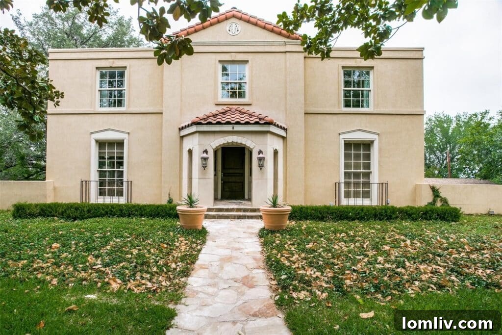 Colonial Hills Gem: Classic Design, Unwavering Comfort 2 Fort Worth Luxury Home Exterior - 2301 Stadium Drive