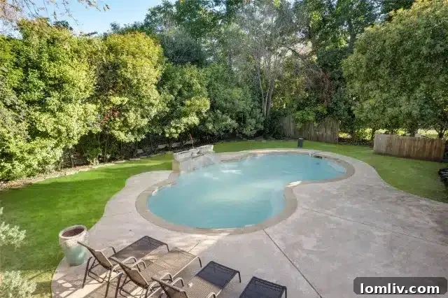 Spacious Corner Lot Backyard with Pool Potential at 10466 Fern Drive