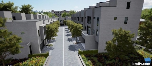 Kessler West Townhomes: Gated Community Entrance for Enhanced Security and Exclusivity