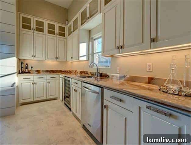 The expansive butler's pantry, perfect for entertaining