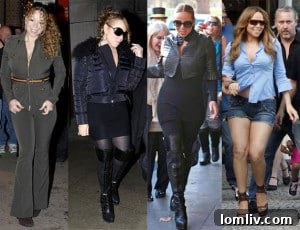 Mariah Carey before and after comparison - Illustrating transformation