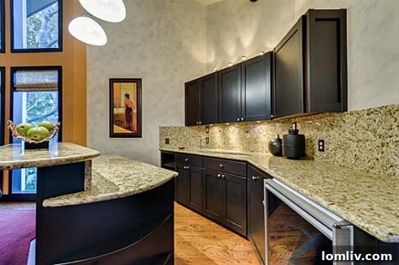 Game Room Full Bar Second Kitchen Dallas Home