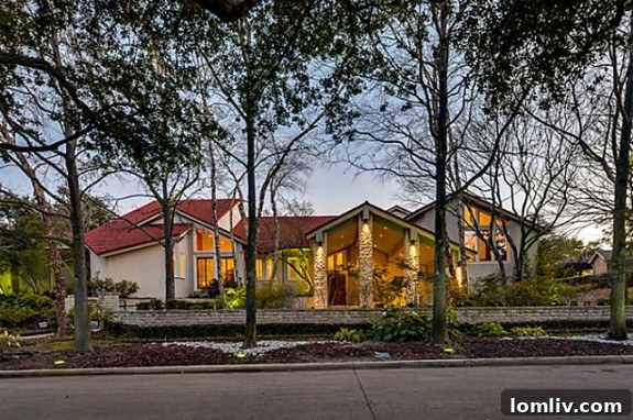 5618 Harbortown Front Exterior Port Cochere