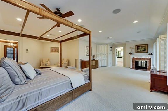 17412 Pauma Valley master bedroom - A spacious and serene retreat