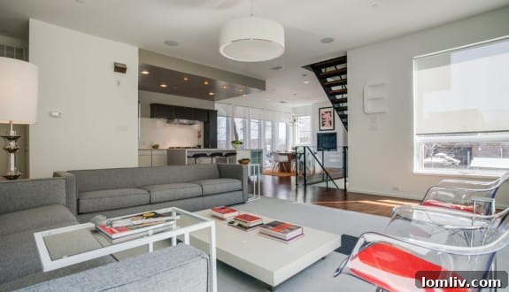 4206 Buena Vista, Dallas, TX - Living Room View