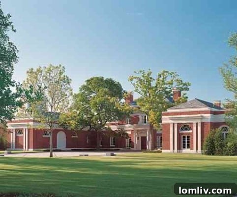 Baron House exterior detail, featured in Architectural Digest