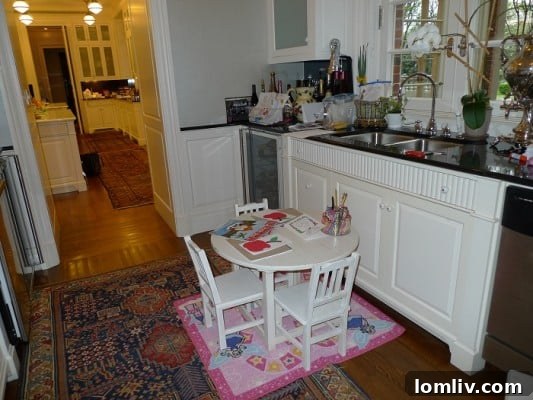 Panoramic view of the Baron House estate