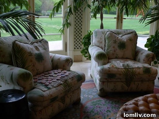 Baron House interior with a 