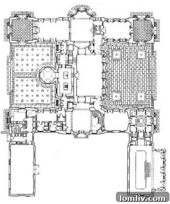 Baron House architectural blueprint details