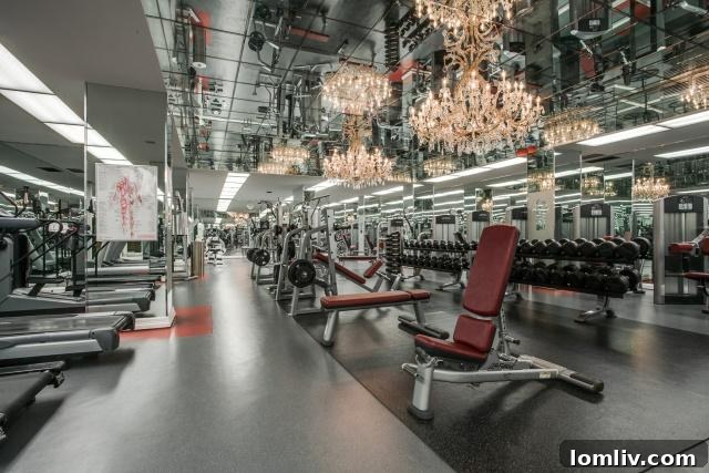 From a $700 Sunday Indulgence to a $739,000 North Dallas High Rise 19 The Bonaventure gym