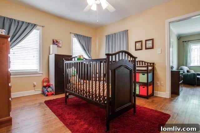 Comfortable bedroom with classic appeal at 5307 Morningside