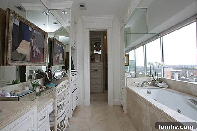 Lease of the Week: The Only Intoxication You'll Need Is This Tower's Skyline 9 4242-Lomo-Alto-Bath