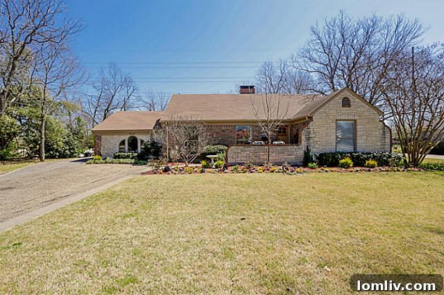 9906 El Patio Front Exterior - Dallas TX Home for Sale