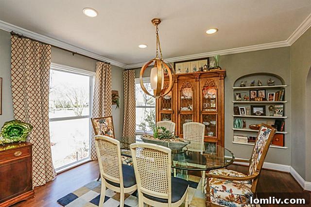 9906 El Patio Dining Room - Remodeled Dallas Residence