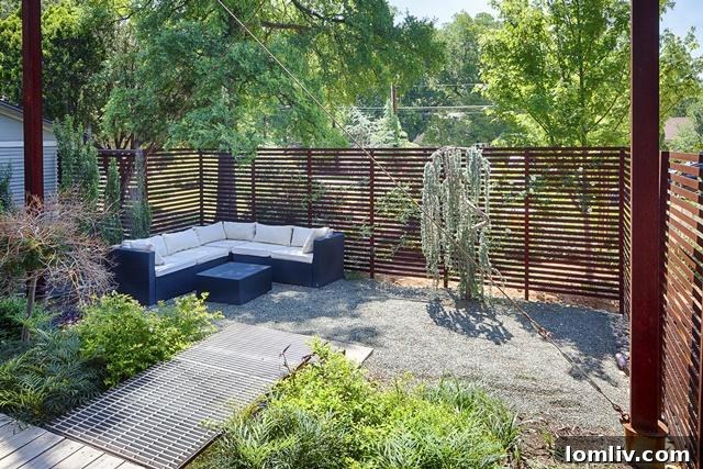 Inviting outdoor patio area at 8643 Groveland, perfect for outdoor dining and relaxation in a private setting.