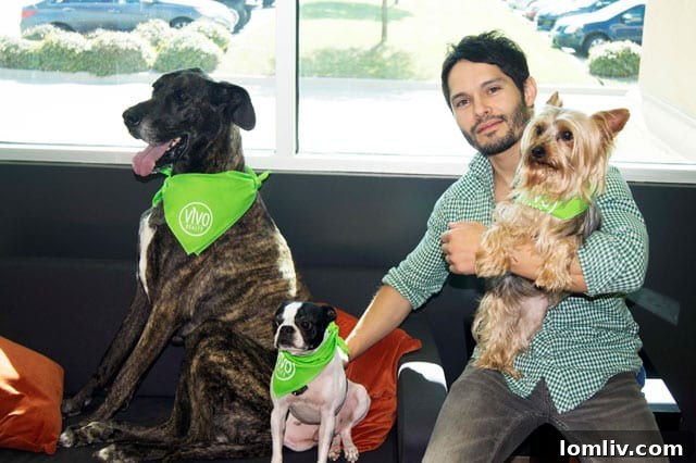 Broker and co-owner David Maez with Madison Toton, Alfie Maez, Gabe Baker