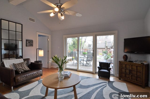 Sunday Six Hundred: From Their Playbook to Ours 9 Cozy Living Room with Fireplace and Stylish Decor