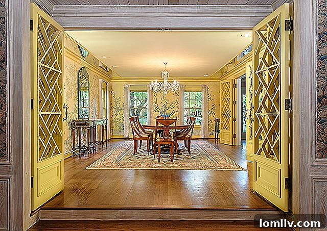 8601 Jourdan Way - Secondary Dining Area with Garden Views