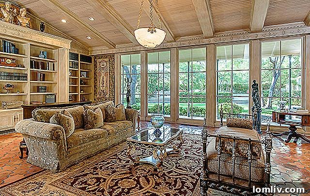 8601 Jourdan Way - Inviting Living Area with Fireplace