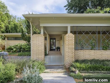 6806 Vada Drive - Pathway - A charming pathway leading to the front entrance of the home.
