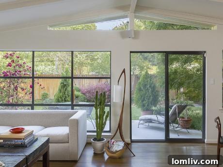 6806 Vada Drive - Living Room View - A spacious and inviting living room with contemporary design elements.
