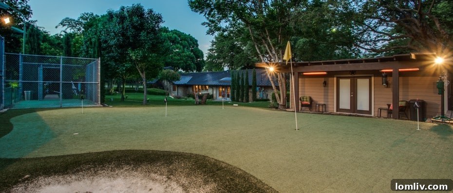 Private Golf Chipping Green