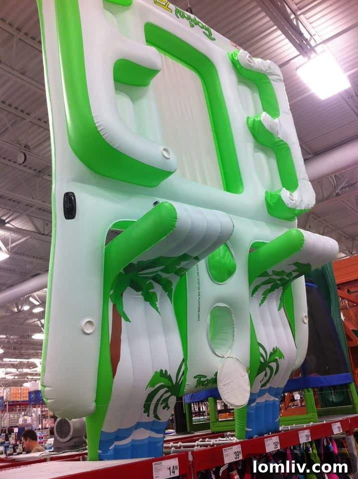 Giant 6-Person Pool Float, Perfect for Summer Fun and Relaxation