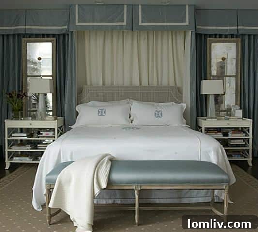 Luxurious master suite in Kimberly Schlegel Whitman's Highland Park home