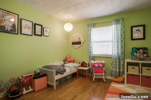 Casa Linda Forest's Coveted Address: The Tuesday Two Hundred, A Hip Family's Dream Home 9 Cozy Back Bedroom at 8931 Stanwood, Overlooking the Backyard