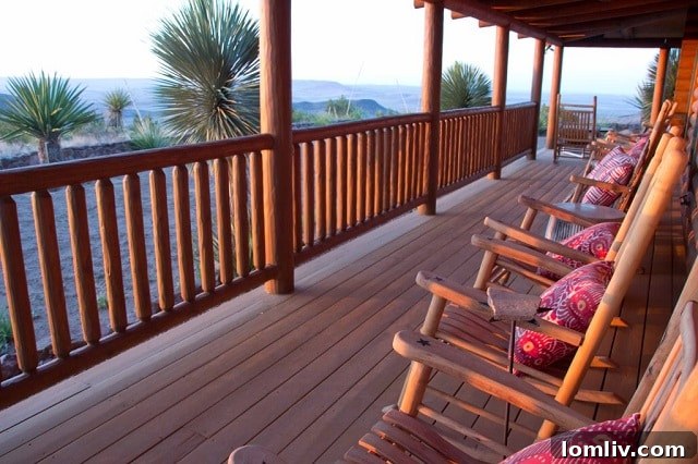 Alpine Texas Sunset Log Cabin Retreat