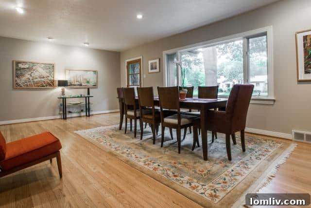 9623 Athlone Formal Dining Room with Contemporary Finishes