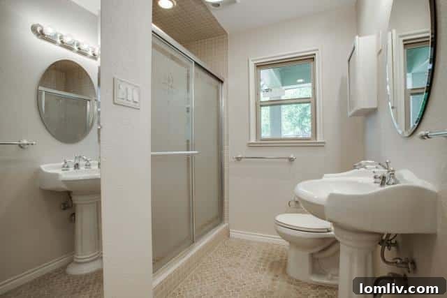 Wilshire Heights Darling: Perfectly Updated, Cozy & Move-in Ready 9 Modern Renovated Bathroom with Stylish Fixtures and Finishes