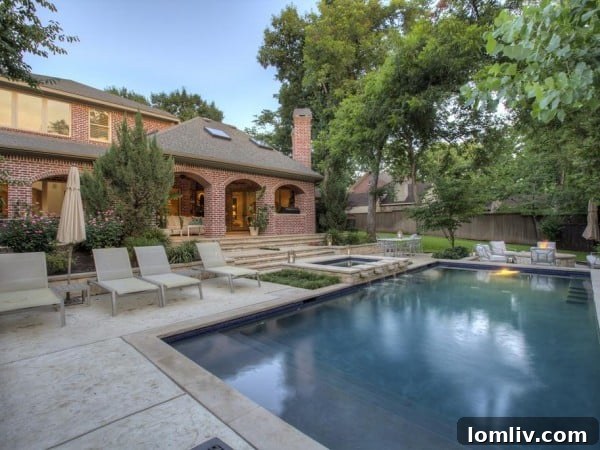 Grand Foyer with Curved Staircase