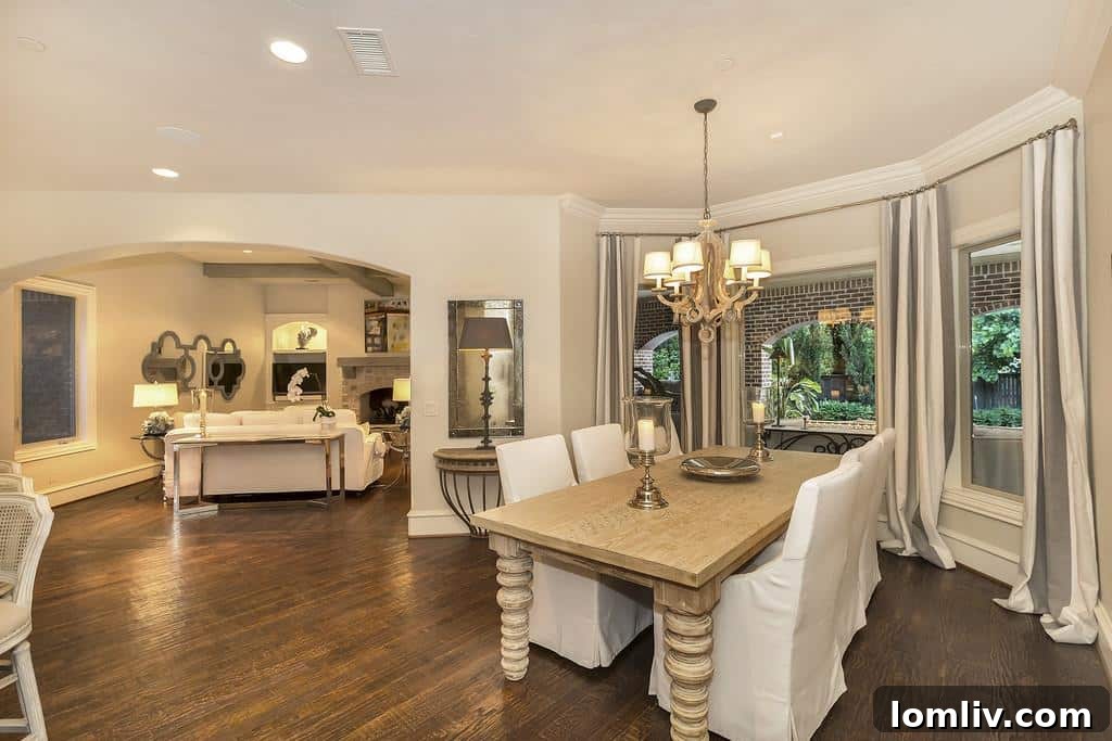 Well-Appointed Kitchen with Marble Countertops and High-End Appliances