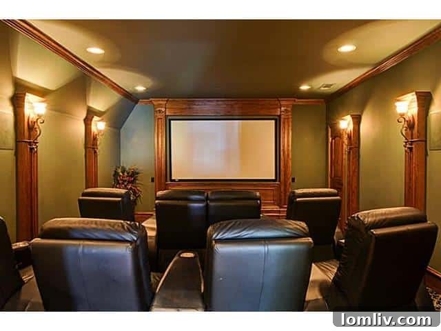 Dedicated Home Theater Room for Cinematic Experiences